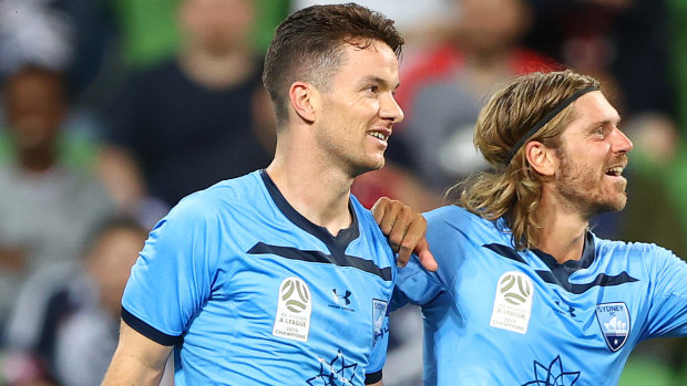 Sydney FC star Alex Baumjohann could miss next weekend's derby due to suspension.