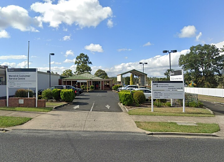Department of Transport and Main Roads customer service centre in Warwick.