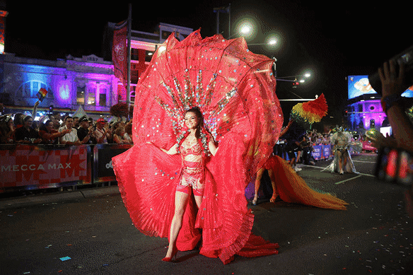 Tens of thousands of revellers will descend on Oxford Street to celebrate the 48th Sydney Gay and Lesbian Mardi Gras.