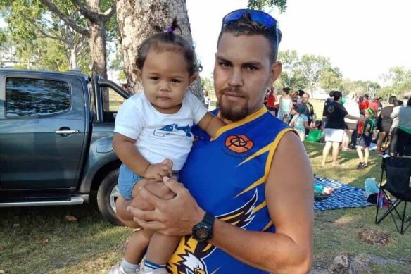 Jeremiah Rivers pictured with niece Zyesha.