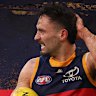Under-siege Adelaide star Izak Rankine.