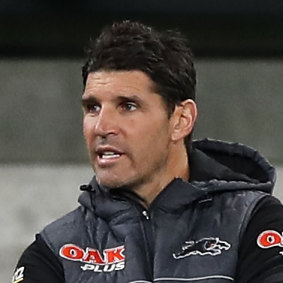 Trent Barrett is tipped to take over at the Bulldogs.