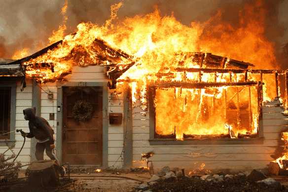 Readers have blamed climate change for the catastrophic fires in California.