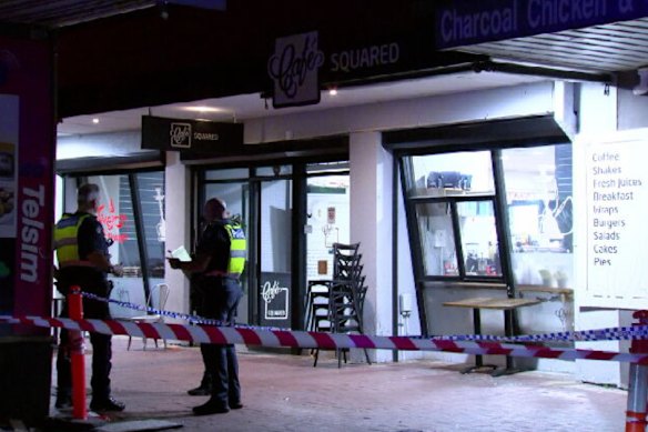 Emergency services were called to Altona North overnight following a drive-by shooting.