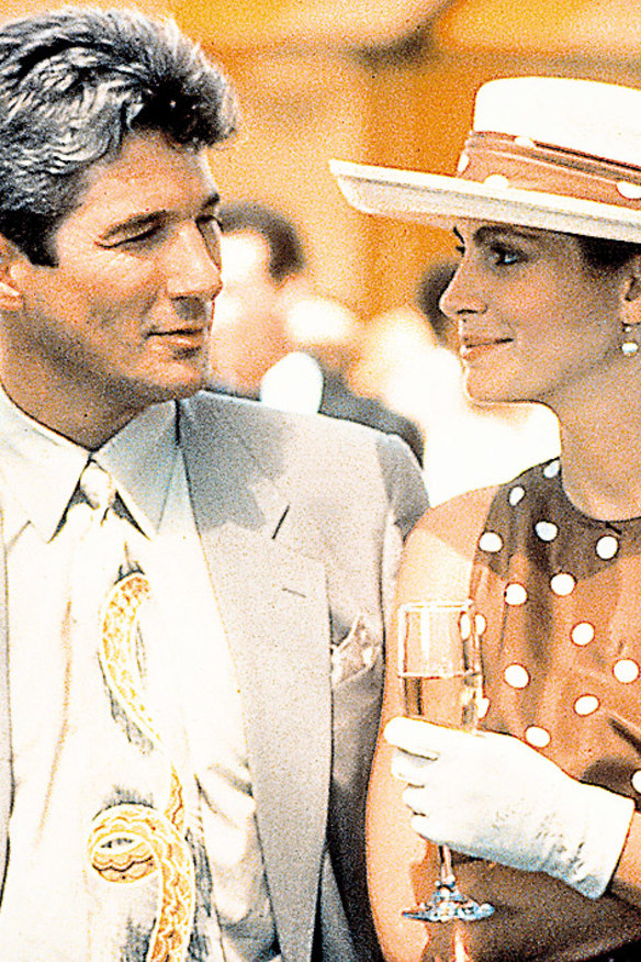 Richard Gere and Julia Roberts in 1990’s Pretty Woman.