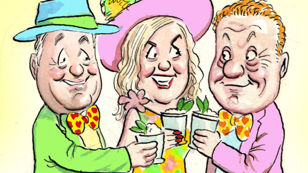A day at the races for power trio of Anthony Pratt, Penny Fowler and Piers Morgan