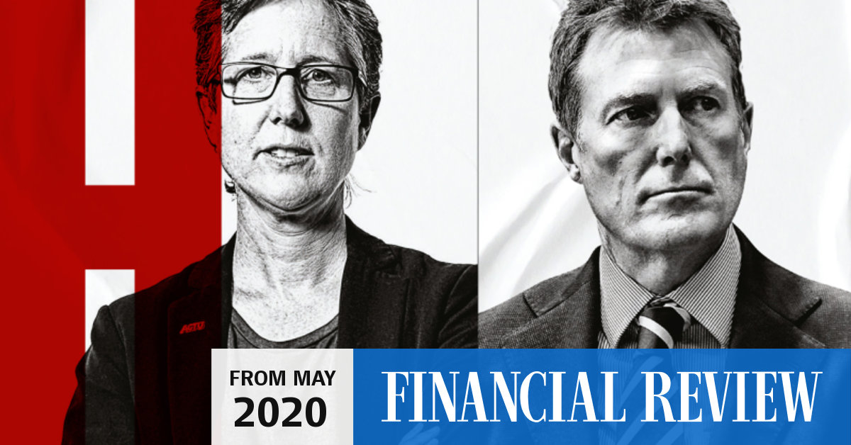 Christian Porter and Sally McManus, new best friends in ...