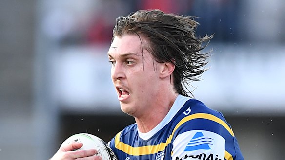 Shaun Lane has been fined by the Eels after a photo of him holding a bag with a white substance was made public this week.