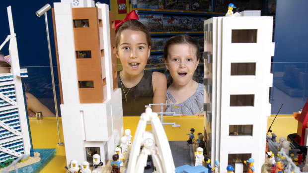 Brickman Cities powered by Lego City exhibit at Moore Park Entertainment Quarter 