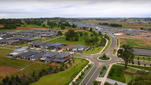 The Gledswood Hills housing development