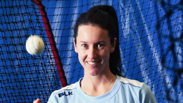 Comeback: Lisa Griffith will make her return to the NSW Breakers side on Friday after eight years out.