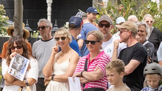 The value of property sales is at a record high.