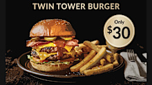 Brookwater Golf and Country Club burger promotion