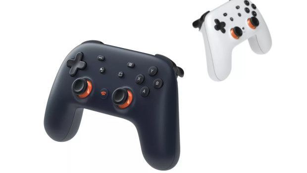 Google Stadia doesn't require a console, discs, or game installs.