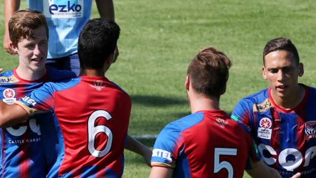 Newcastle Jets' youth team could be playing in a reserve league next season. 
