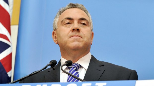 Then-Treasurer Joe Hockey tore up the Gillard government's hospital funding deal with the states in 2014.