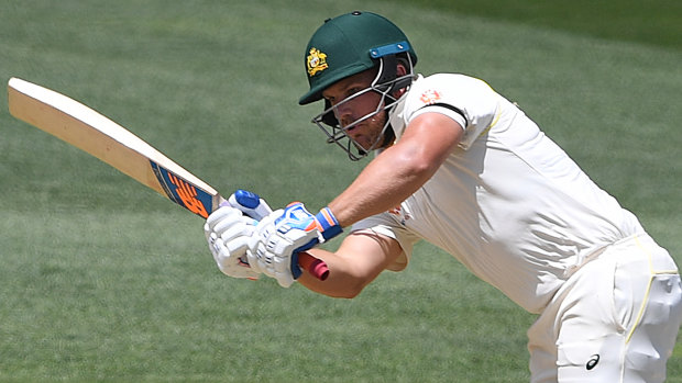 Let-off: Aaron Finch was given out off a no-ball that was revealed by DRS.