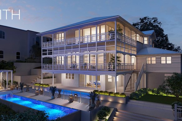 Lion Property Group’s Zenith project in Hamilton, Brisbane. 