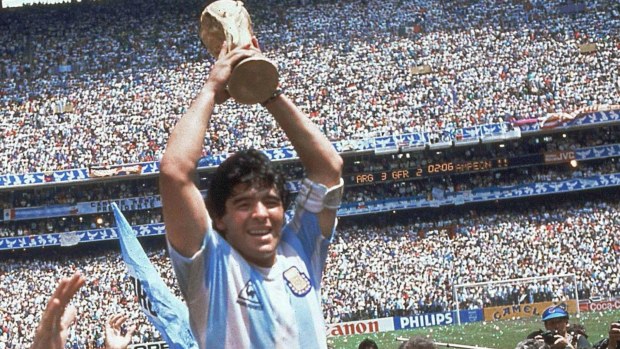 World cup diego maradona top