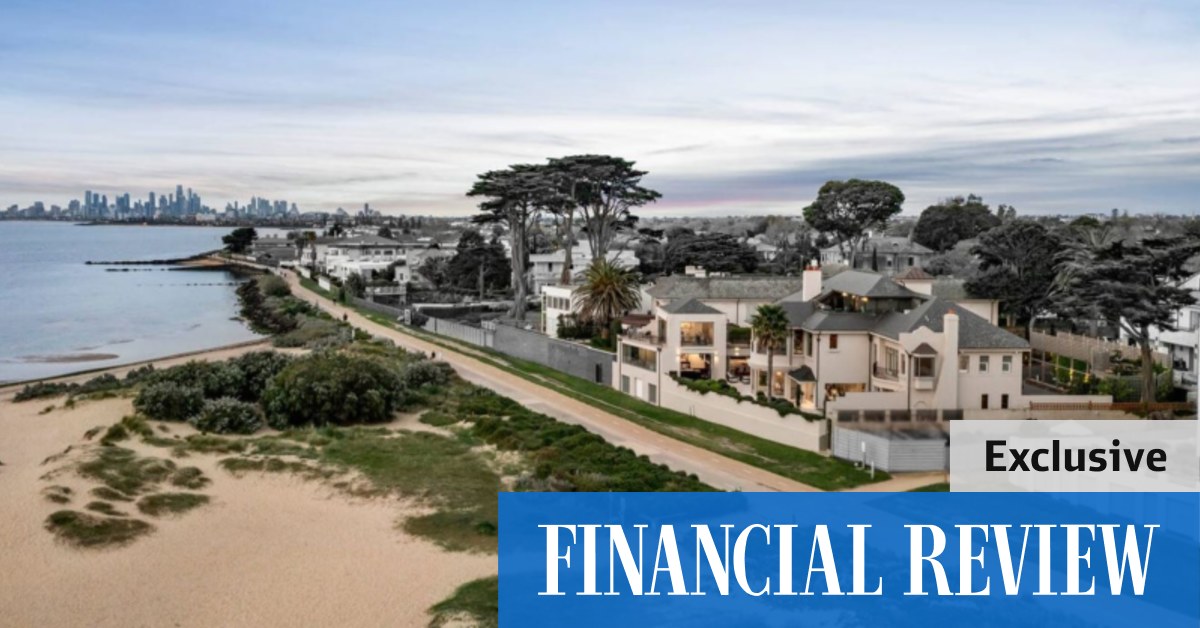 Melbourne luxury property: 7-Eleven founder Beverley Barlow's family sells Brighton mansion for record $31 million - Vimarsana News
