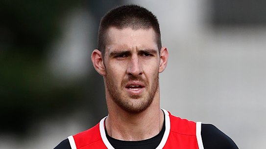 Swans ruckman Sam Naismith is in doubt for Sunday's clash with Essendon.