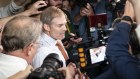 Contender Jim Jordan speaks to media in Washington.