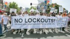 Protestors last year calling for an end to lockout laws.