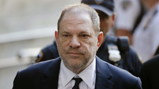 Harvey Weinstein denied criminal sexual assault on women at a court in New York in 2018.