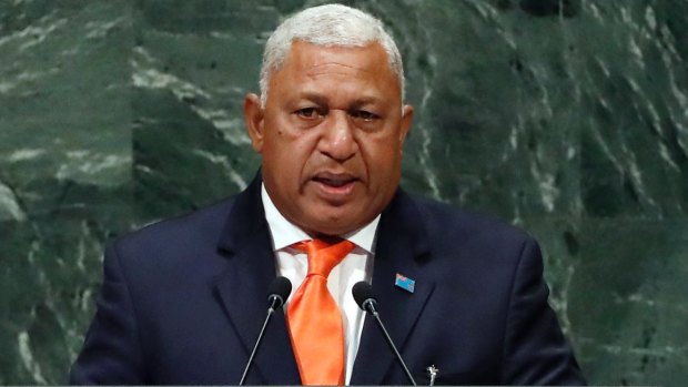 'Matter of survival': Fiji's PM slams John Alexander's climate advice