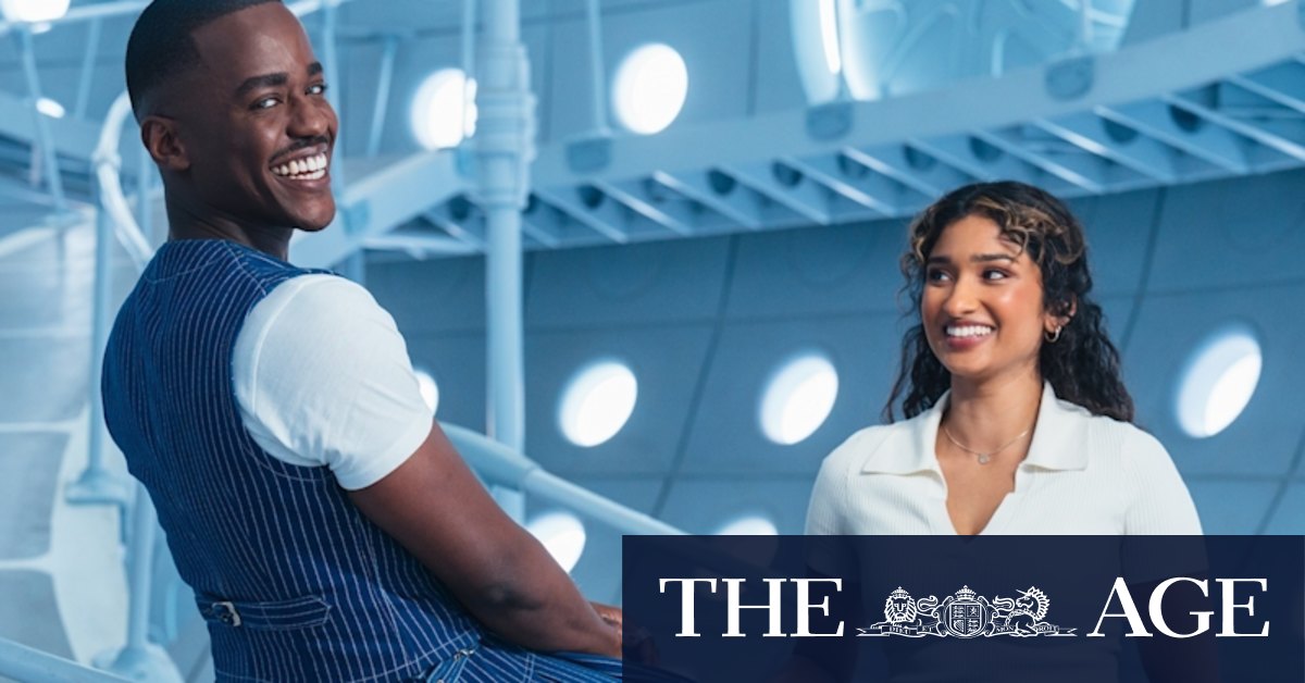 The Doctor and his new companion are making history in the Tardis