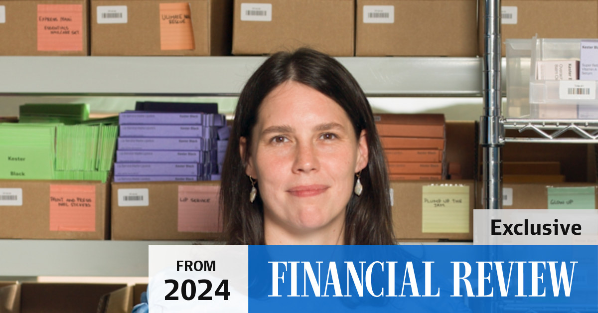 Kester Black founder Anna Ross says many small investors do not ...