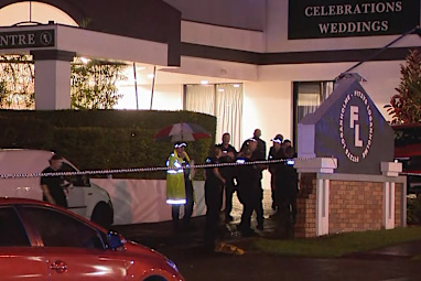 The venue was hosting a boxing event at the time of the shooting.