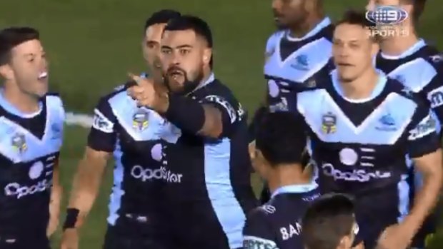 Andrew Fifita launches his extraordinary attack on his own coaches after scoring a critical try against North Queensland.