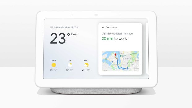 Google's own Home Hub is a smaller and simpler smart display.