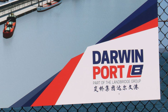 The Port of Darwin was leased to the Chinese-owned Landbridge Group in 2015.