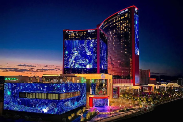 Resorts World in Las Vegas, where the NRL players will be based.