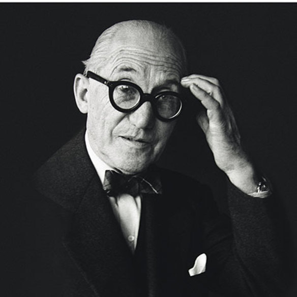 Swiss-French architect and designer Charles-Edouard Jeanneret, better known as Le Corbusier.