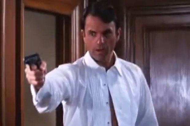Sam Neill as James Bond in 1986 screen test