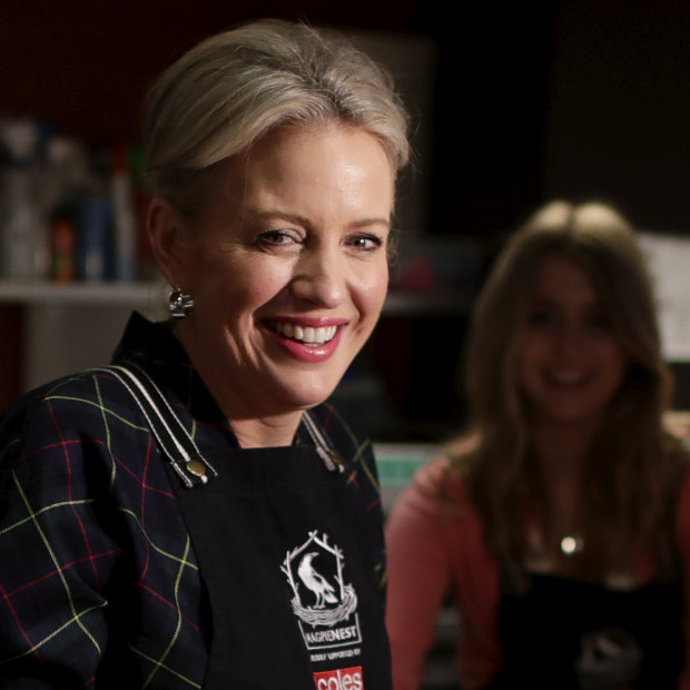 Chloe Shorten at the Salvation Army’s Melbourne headquarters last month. “She really is the person that lights up the room,” says an associate. “She’s got the positive vibe.”