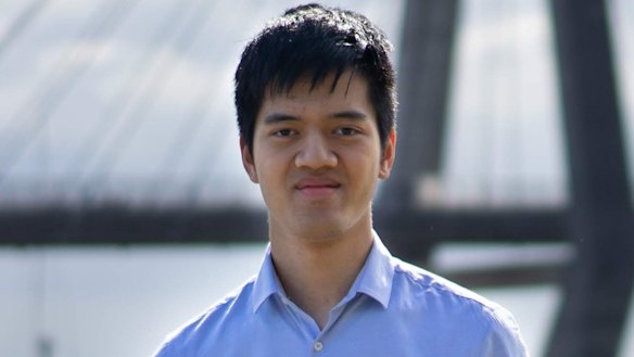 Raymond Li, who topped the state in Maths Extension 1 and Chemistry last year.