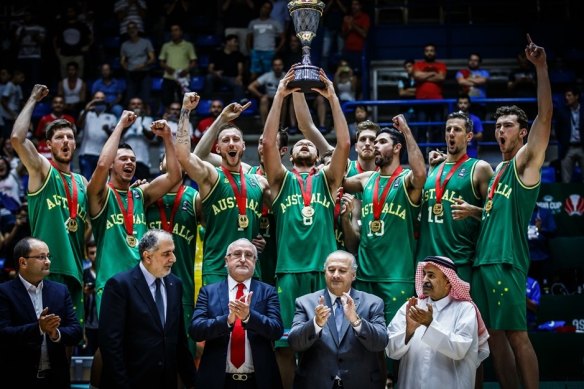 The Boomers won the FIBA Asian Cup.