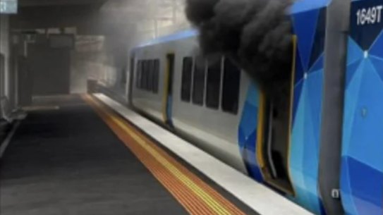 An e-bike caught on fire on a Metro train in March.