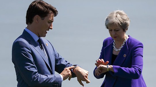 G7 row escalates, Europeans reserve 'place in heaven' for Trudeau