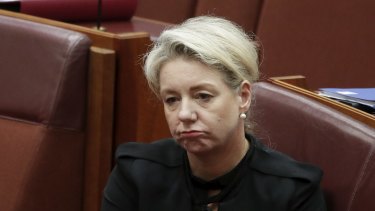 Former Nationals deputy leader Bridget McKenzie is on the back bench after resigning from the ministry over her handling of a sports grants program.