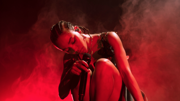 FKA Twigs performed a one-off Sydney show for Vivid on Sunday night.