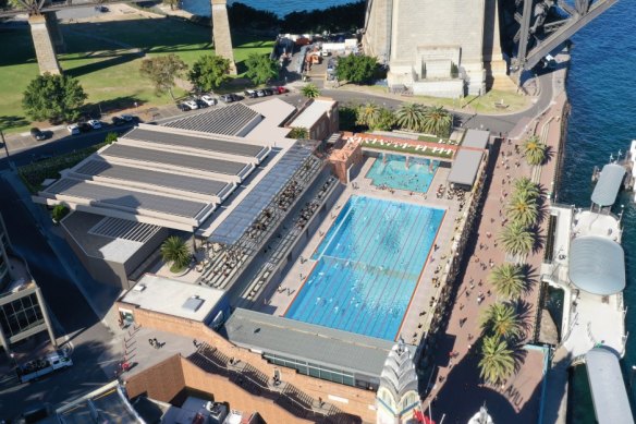 The redesign of North Sydney Olympic Pool has attracted criticism it will compromise heritage features.