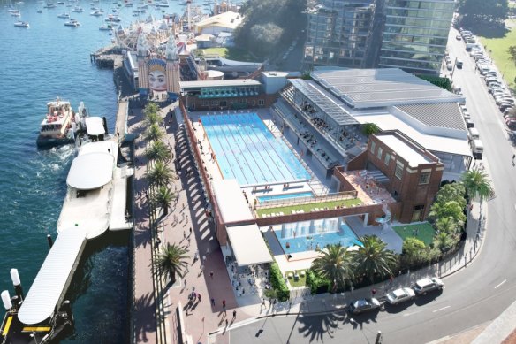 North Sydney Council changed the proposed design due to heritage concerns. 
