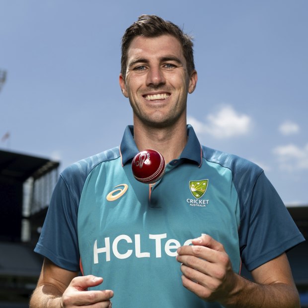 Australian captain Pat Cummins at the MCG.