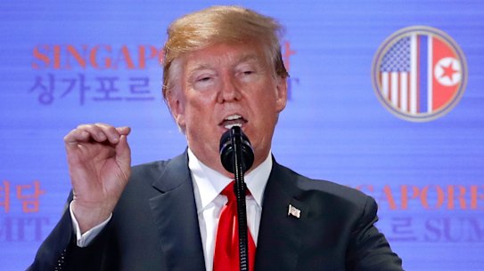 With Kim summit, Trump retreats from US moral leadership