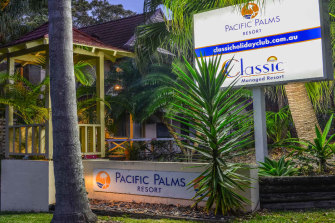 The Pacific Palms resort, managed by timeshare operator Classic Holidays.